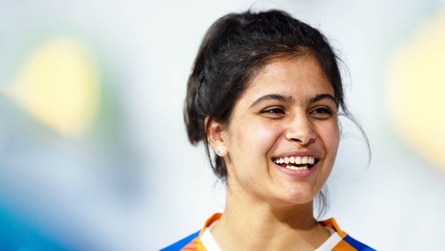 Manu Bhaker has already made a name for herself in the shooting world at 18 years old. © IOC