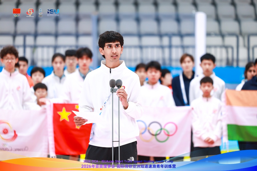 Indian short tracker Aarav learns lifetime lessons from OCA-ISU youth camp