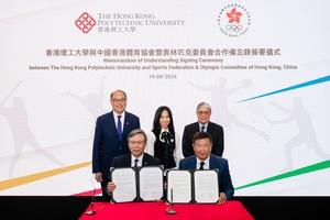 PolyU collaborates with SF&OC to provide sports therapy and rehab services