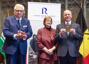 HRH Prince Feisal receives inaugural Count Jacques Rogge Prize