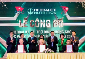 Vietnamese athletes receive Herbalife nutrition boost