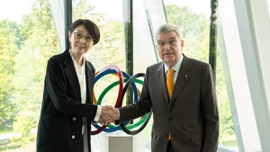 Japan NOC Acting President visits Olympic House