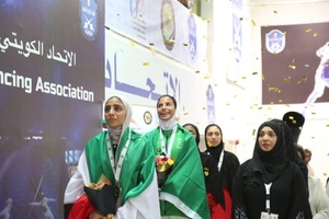 Saudi fencers win to sabre gold medal at GCC Women’s Games