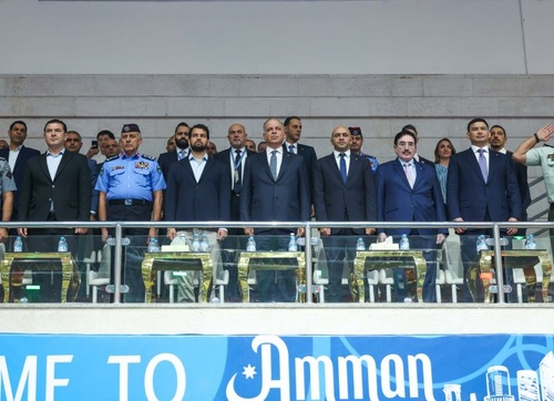 Jordan NOC President Prince Faisal opens wrestling championship