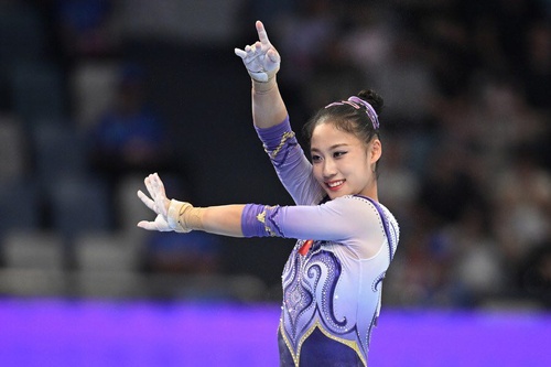 China’s Zuo captures gold in Women’s All-Around Individual Final