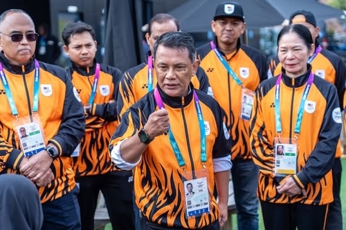 OCM President gives rallying speech to athletes ahead of Glasgow CWG