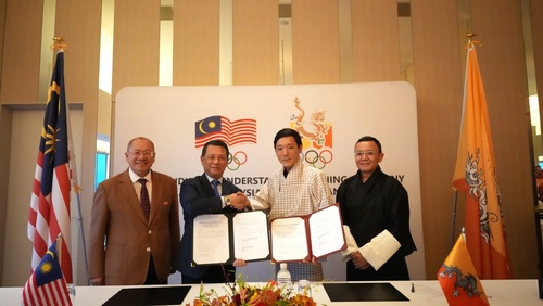 Bhutan and Malaysia strengthen sports cooperation through historic MoU signing