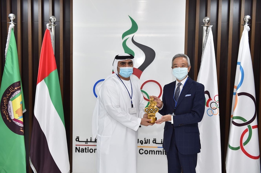 UAE NOC receives Japanese Consul General, students in Dubai