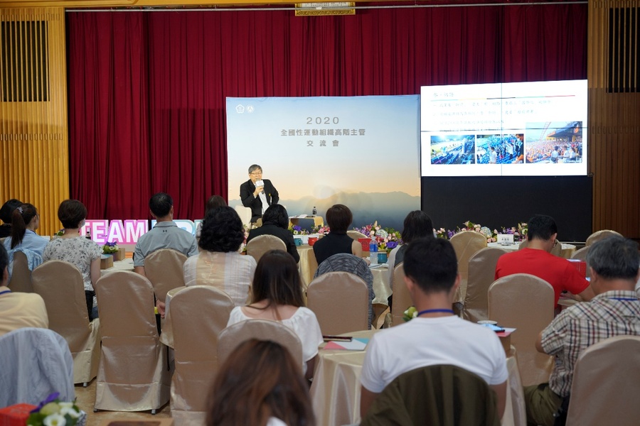 Mr. Kevin Kuo-I CHEN, OCA EB Member, share his speech with the participants.