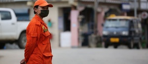 Bhutan's orange warriors give a helping hand to tackle COVID-19