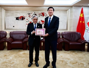 SF&OC visits Chinese Olympic Committee
