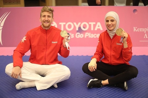 Double joy for hosts Jordan at Asian Taekwondo Olympic Qualifiers