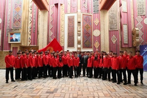 The future of Kyrgyzstan sport on proud display at Bahrain AYG