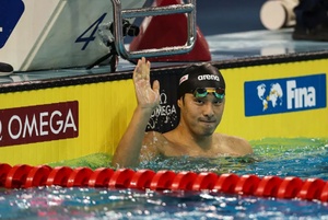 Japanese swim ace Seto wins four gold medals at Doha World Cup