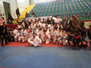 Yemen NOC and karate federation stage kumite championship