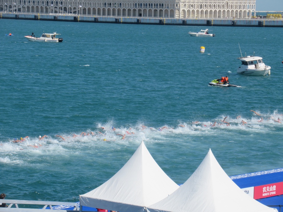 Open water swimming at Doha 2024 (Photo: OCA)