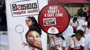 ‘Safe Sport’ booth raises awareness at Sri Lanka Fun Run