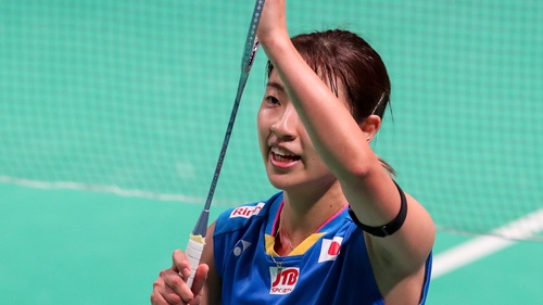 Japan’s Okuhara beats Olympic champion on badminton’s return