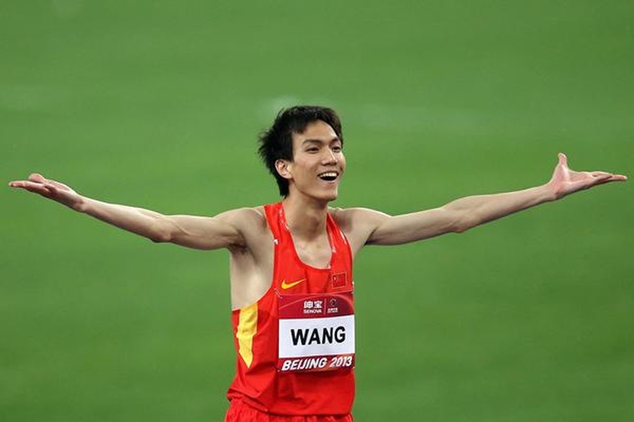 18th Asian Games high jump champion Wang Yu of China. © World Athletics