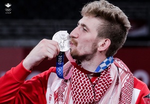 El-Sharabaty puts Jordan on the medals table with taekwondo silver