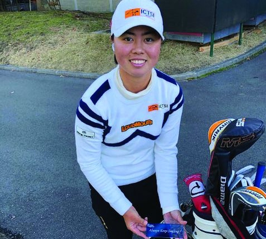 Yuka Saso won almost 94 million yen in her rookie season in Japan.© JLPGA