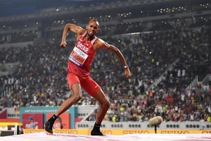 Qatar’s Barshim wins high jump gold at IAAF World Champs
