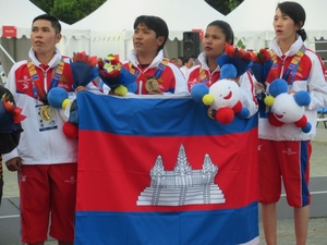 Cambodia’s petanque champions draw attention to SEA Games hosting in 2023