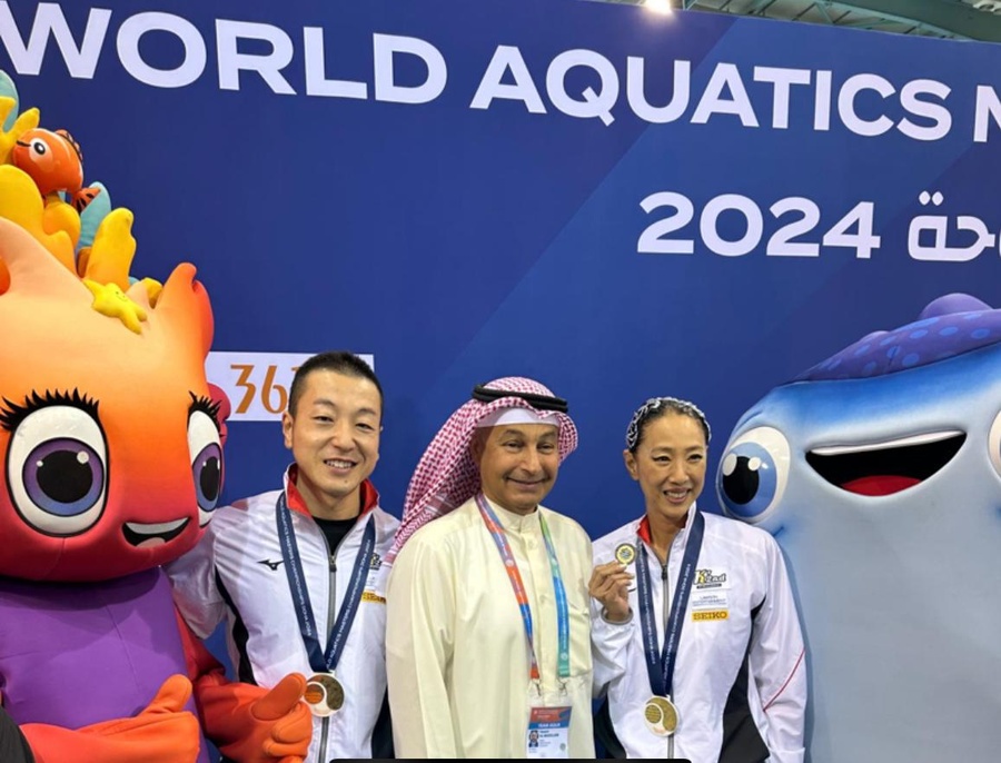 OCA EB member Kotani wins artistic swimming gold at World Aquatics Masters