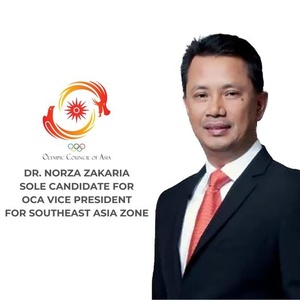 Malaysia NOC President ‘humbled and honored’ to be sole SEA candidate for OCA VP