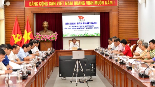 Vietnam NOC holds 5th Ex-Co meeting of Olympic cycle