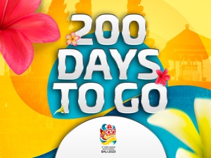 ANOC celebrates 200-day countdown to Bali World Beach Games