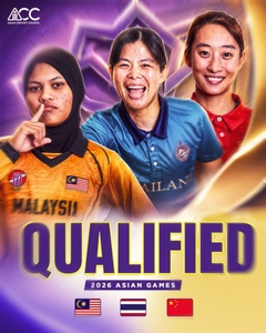 Thailand, Malaysia and China book berths in women’s cricket at 20th Asian Games