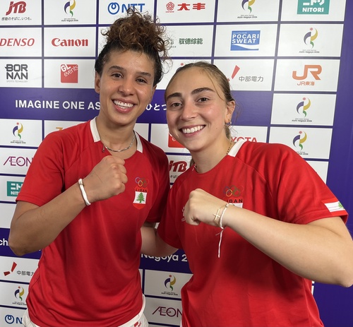 Long-distance partnership works a treat for Lebanon in women's teqball