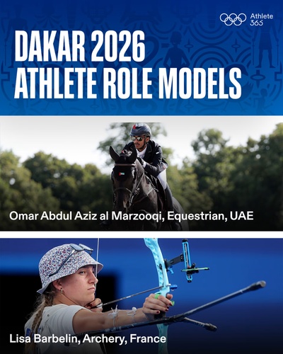 Japanese, UAE athletes among new ARMs for Dakar 2026 YOG