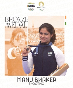 IOA tells Manu Bhaker 'take a bow' after Olympic shooting heroics