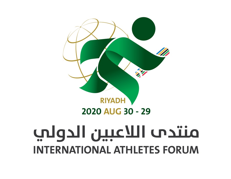 Logo of the 1st International Athletes Forum.