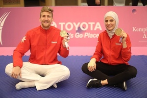 Double joy for hosts Jordan at Asian Taekwondo Olympic Qualifiers