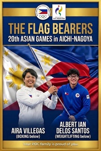 POC announces flagbearers for Asian Games opening ceremony