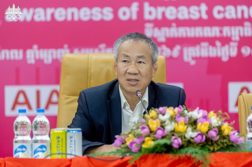 NOC Cambodia announces AIA Pink Run to raise breast cancer awareness