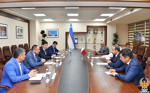 Uzbekistan and Qatar NOCs hold talks on strengthening sporting ties