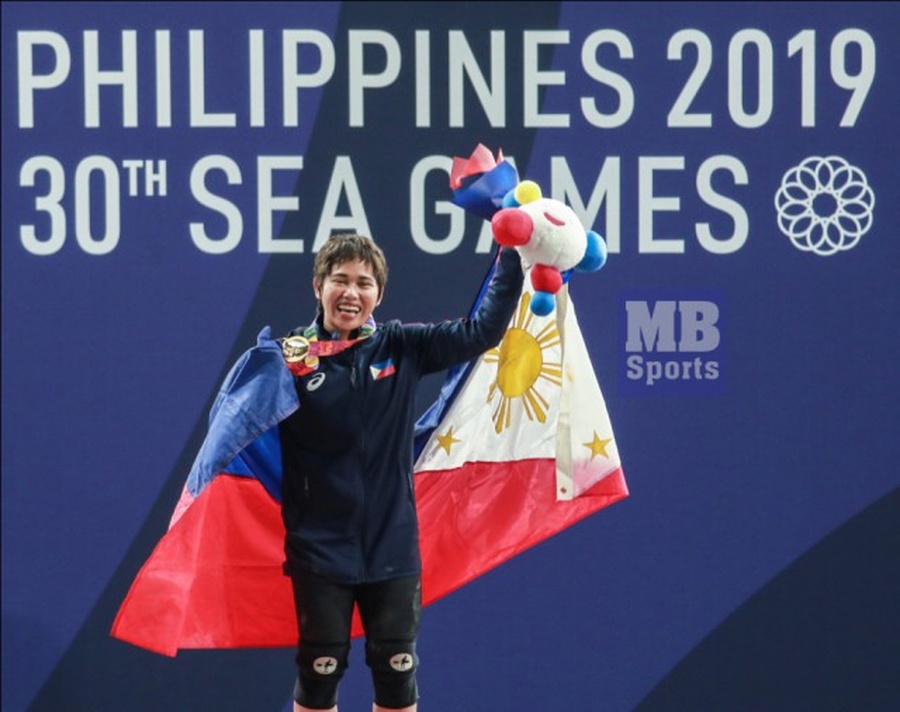 Weightlifting champion Hidilyn Diaz. © Manila Bulletin