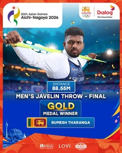 Sri Lankan star Rumesh Tharanga Pathirage eyes world and Olympic domination