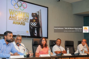 Sri Lanka NOC promotes IOC women and sport award
