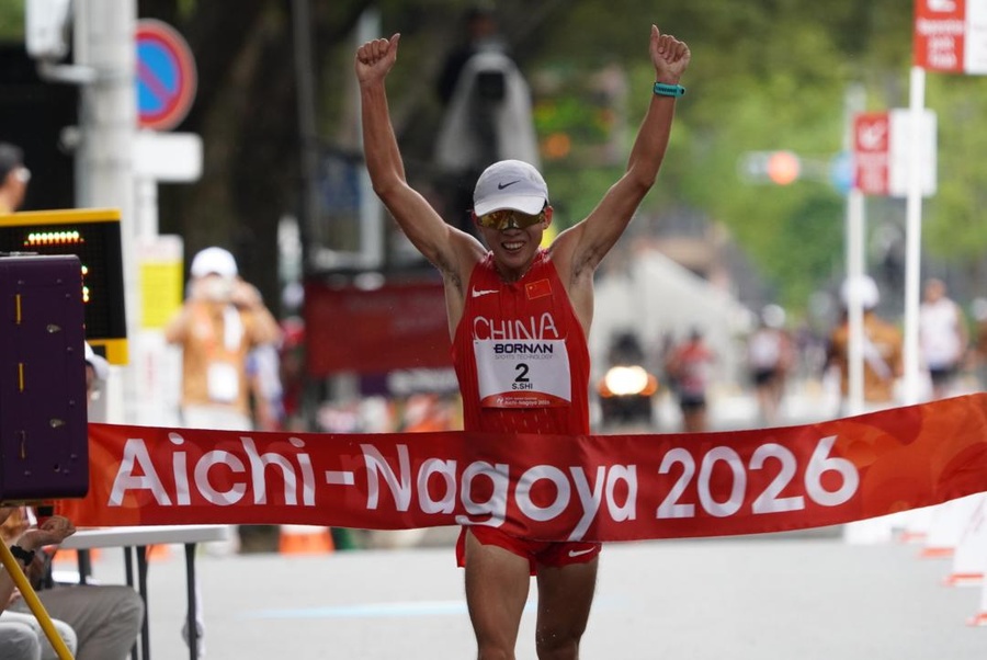 Shi claims first athletics gold for China at Asian Games