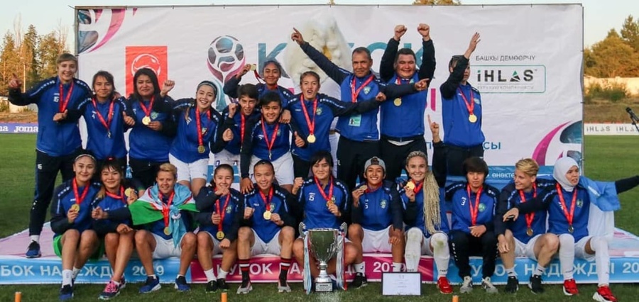 Uzbekistan women’s football team win inaugural Nadezdha Cup