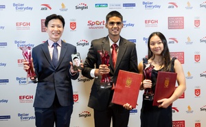 Yapp, New win Singapore Sports Awards