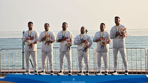 Iran overpowers India to claim beach kabaddi gold