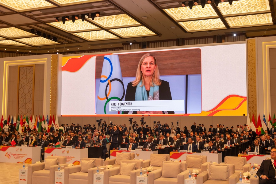 IOC President Kirsty Coventry calls for sport to be free of politics at OCA annual meeting