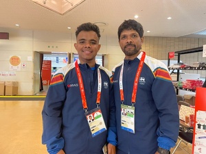 'Karate Dad' sees son's arrival on Asian Games stage