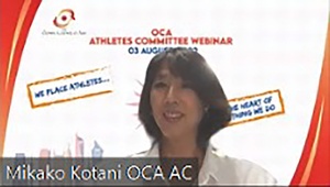 OCA AC Chair Kotani calls for unity, friendship in athletes’ mission